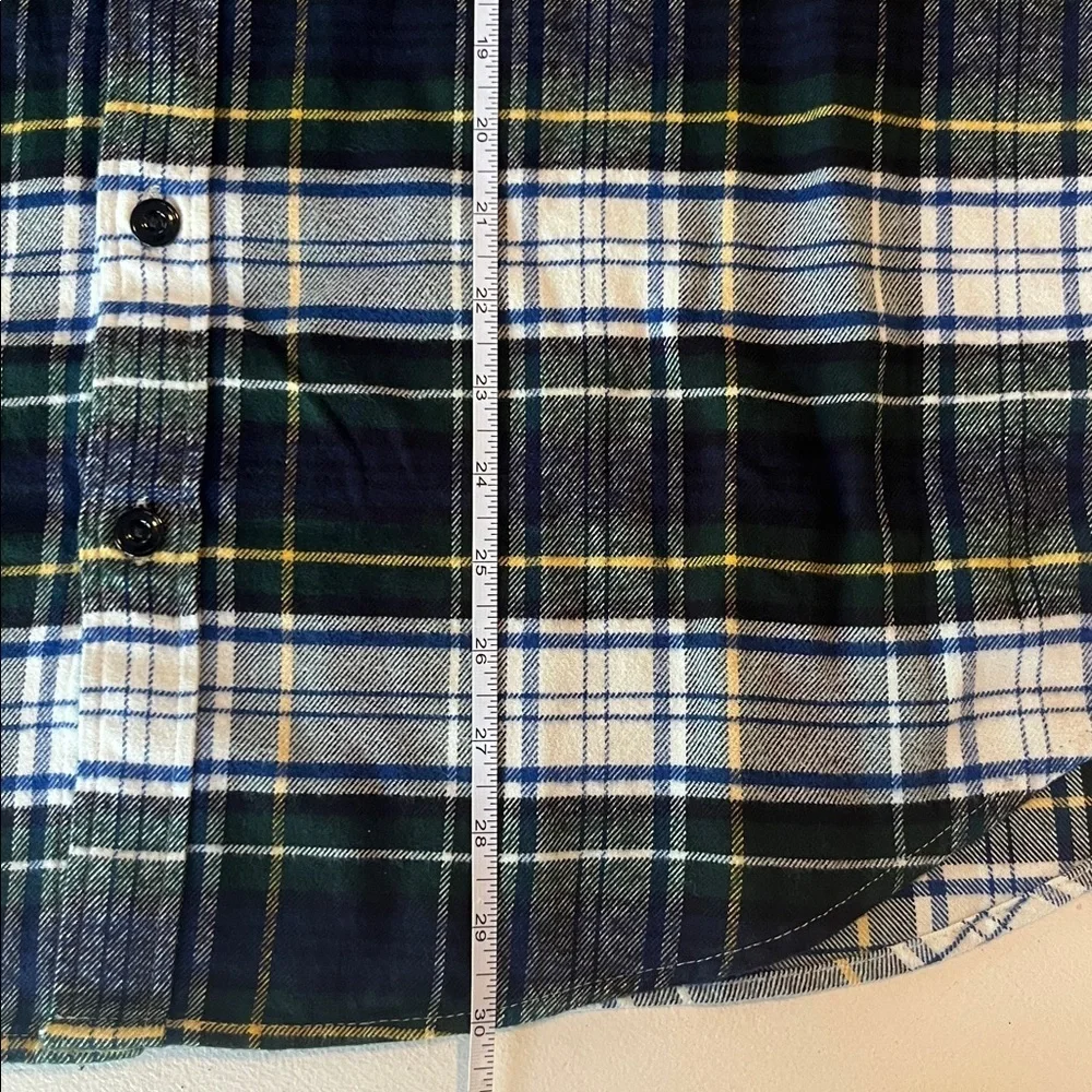 NWT J Crew Midweight flannel workshirt in regenerative cotton